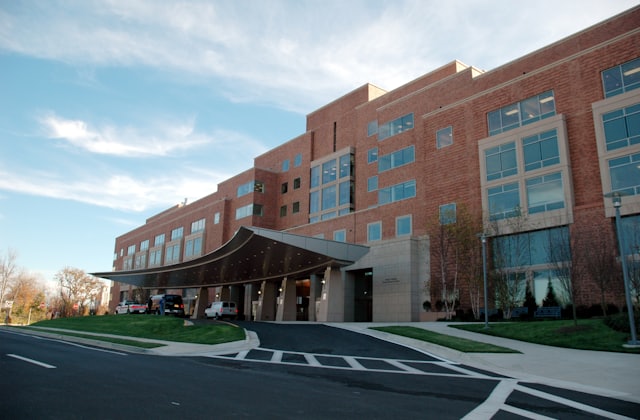 Heller Klinikflur